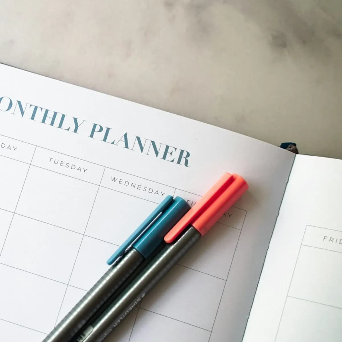 Semester Planner and Pen Set
