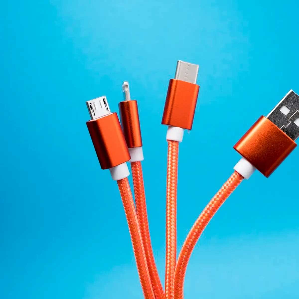 Braided Multi-Charging Cable (Type-C, Micro, 3.5mm)
